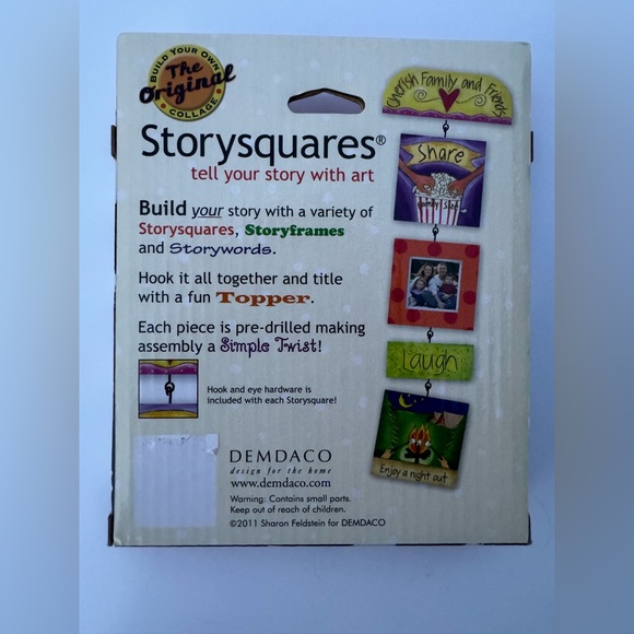 DEMDACO Storysquares Imagine Create Discover Dream Square - Picture 6 of 7